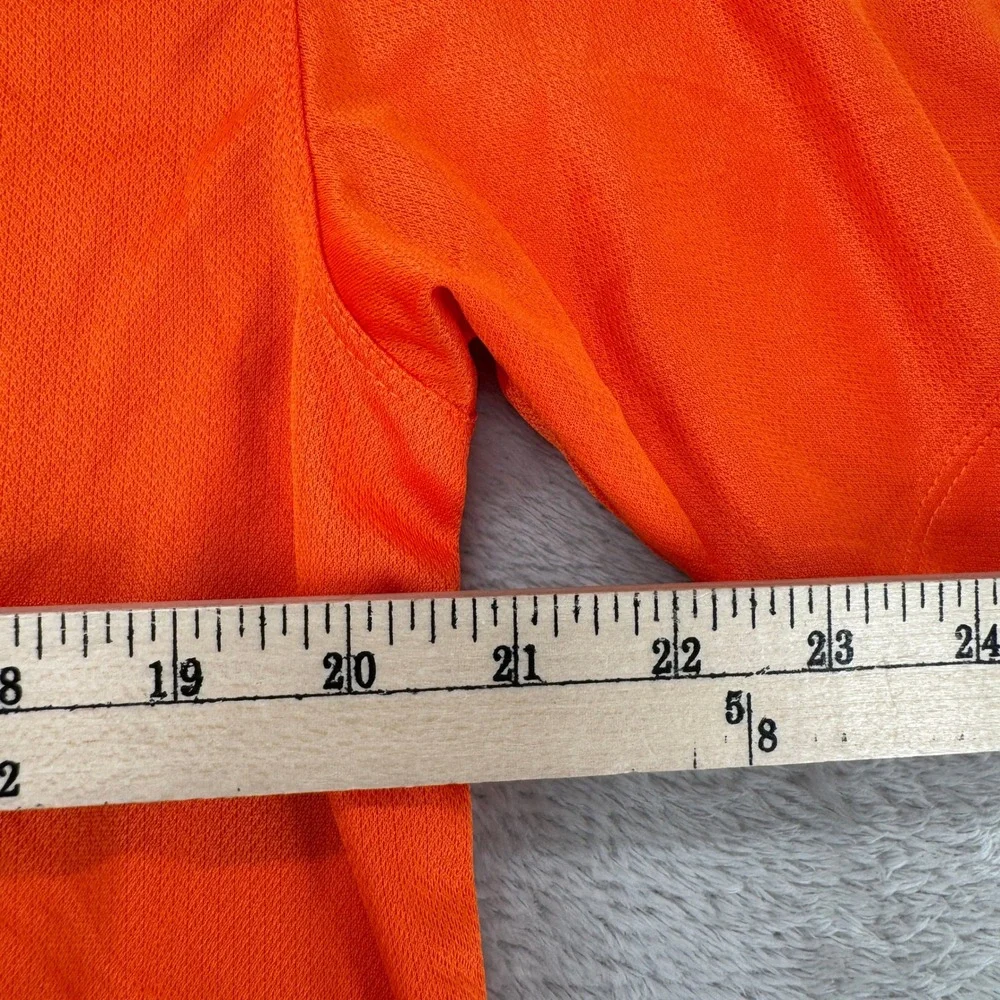 NWT Nike Golf Dri-Fit Polo Shirt Mens Large Orange Short Sleeve 373749-846